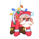 😒 emoji Jolly Santa Telegram sticker 12 of 23