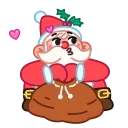 Sticker from Jolly Santa