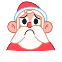 😭 emoji Jolly Santa Telegram sticker 11 of 23