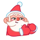 🤓 emoji Jolly Santa Telegram sticker 16 of 23