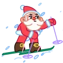 🥶 emoji Jolly Santa Telegram sticker 13 of 23