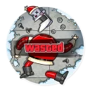 😵 emoji Robo Santa Telegram sticker 11 of 25
