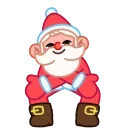 🎁 emoji Jolly Santa Telegram sticker 19 of 23