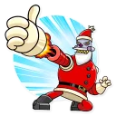 Sticker from Robo Santa