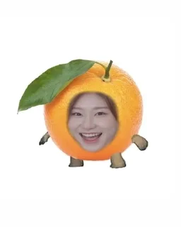🍊 emoji Фрукты айдолы Telegram sticker 23 of 27