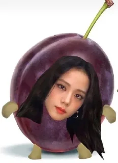🫐 emoji Фрукты айдолы Telegram sticker 10 of 27