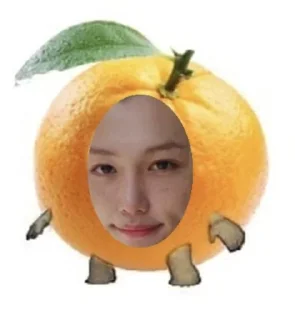 🍊 emoji Фрукты айдолы Telegram sticker 1 of 27