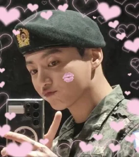 Sticker from jungkook worship