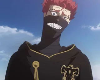 Sticker from Black clover