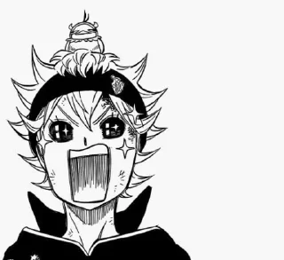 Sticker from Black clover 🍀