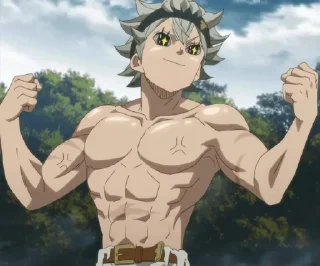 Sticker from Black clover