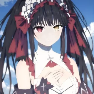 Sticker from Date A Live p.3 /  @danyanoshki