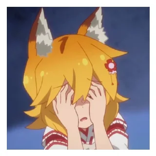 Sticker from Senko san