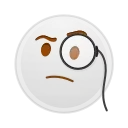 🧐 emoji Adaptive Emoji Telegram sticker 16 of 41