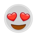 😍 emoji Adaptive Emoji Telegram sticker 12 of 41