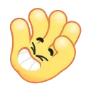Sticker from Hand Emoji @xkysluv