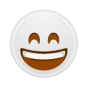 😄 emoji Adaptive Emoji Telegram sticker 6 of 41