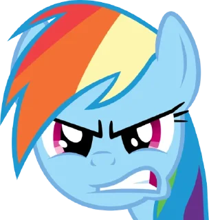Sticker from Rainbow | @MyLittlePony_bots