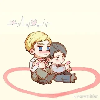 🥰 emoji eruri Telegram sticker 17 of 35
