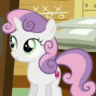 Sticker from Sweetie Belle | @MLP_AnimatedStickers