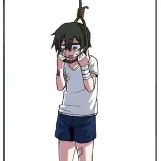 😒 emoji suicide boy Telegram sticker 9 of 120