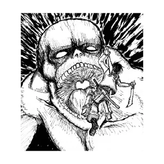 Sticker from Attack on Titan volume zero @BoiledFoil