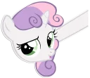 😗 emoji Sweetie Belle | By @Egor418 Telegram sticker 15 of 65