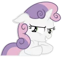 🙏 emoji Sweetie Belle | By @Egor418 Telegram sticker 10 of 65
