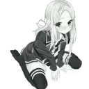 😭 emoji Loli Telegram sticker 18 of 24