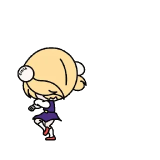 😀 emoji Loli dance Telegram sticker 1 of 15