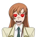 😍 emoji Anime Animation @stickersb2b Telegram sticker 11 of 19