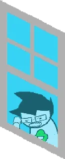 😡 emoji john egbert Telegram sticker 24 of 48