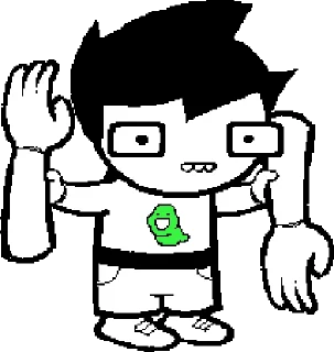 Sticker from john egbert