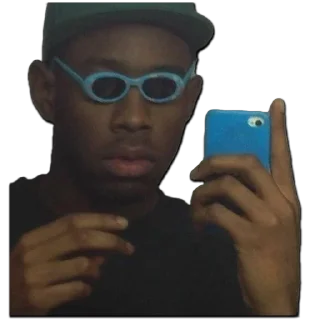 😎 emoji Tyler, The Creator Telegram sticker 11 of 33