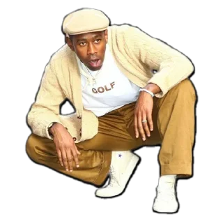 💀 emoji Tyler, The Creator Telegram sticker 7 of 33