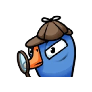 🦆 emoji Goose Goose Duck (@GGD_game, @WTGames) Telegram sticker 16 of 90