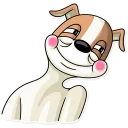 ☺️ emoji Party Dog Telegram sticker 17 of 30