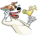 Sticker from Party Dog