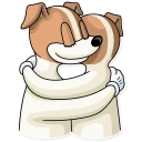 ☺️ emoji Party Dog Telegram sticker 11 of 30