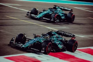 Sticker from Aston Martin Formula 1 Banner