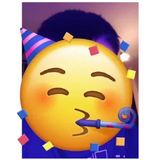 🥳 emoji лица Telegram sticker 7 of 8