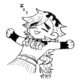 😪 emoji Douma Telegram sticker 14 of 28