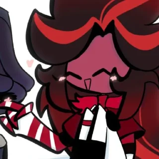 😄 emoji Ред Вельвет лучши Telegram sticker 18 of 120