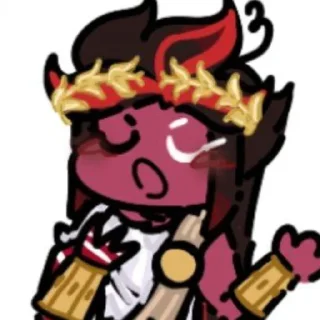 😮‍💨 emoji Ред Вельвет лучши Telegram sticker 7 of 120