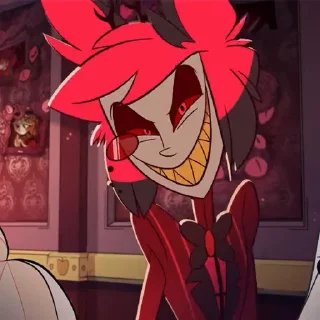 😁 emoji Hotel Hazbin Telegram sticker 7 of 21