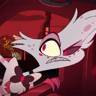 😐 emoji Hotel Hazbin Telegram sticker 14 of 21