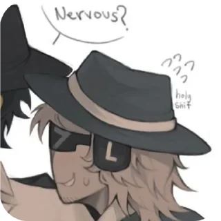 🎩 emoji Mafioso and Chance Telegram sticker 19 of 120