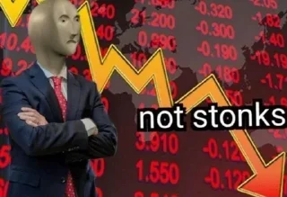 📉 emoji Ахуенные мемы👍 Telegram sticker 20 of 117