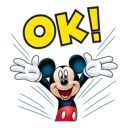 👌 emoji Микки Маус Telegram sticker 6 of 49