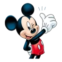 👍 emoji Микки Маус Telegram sticker 5 of 49